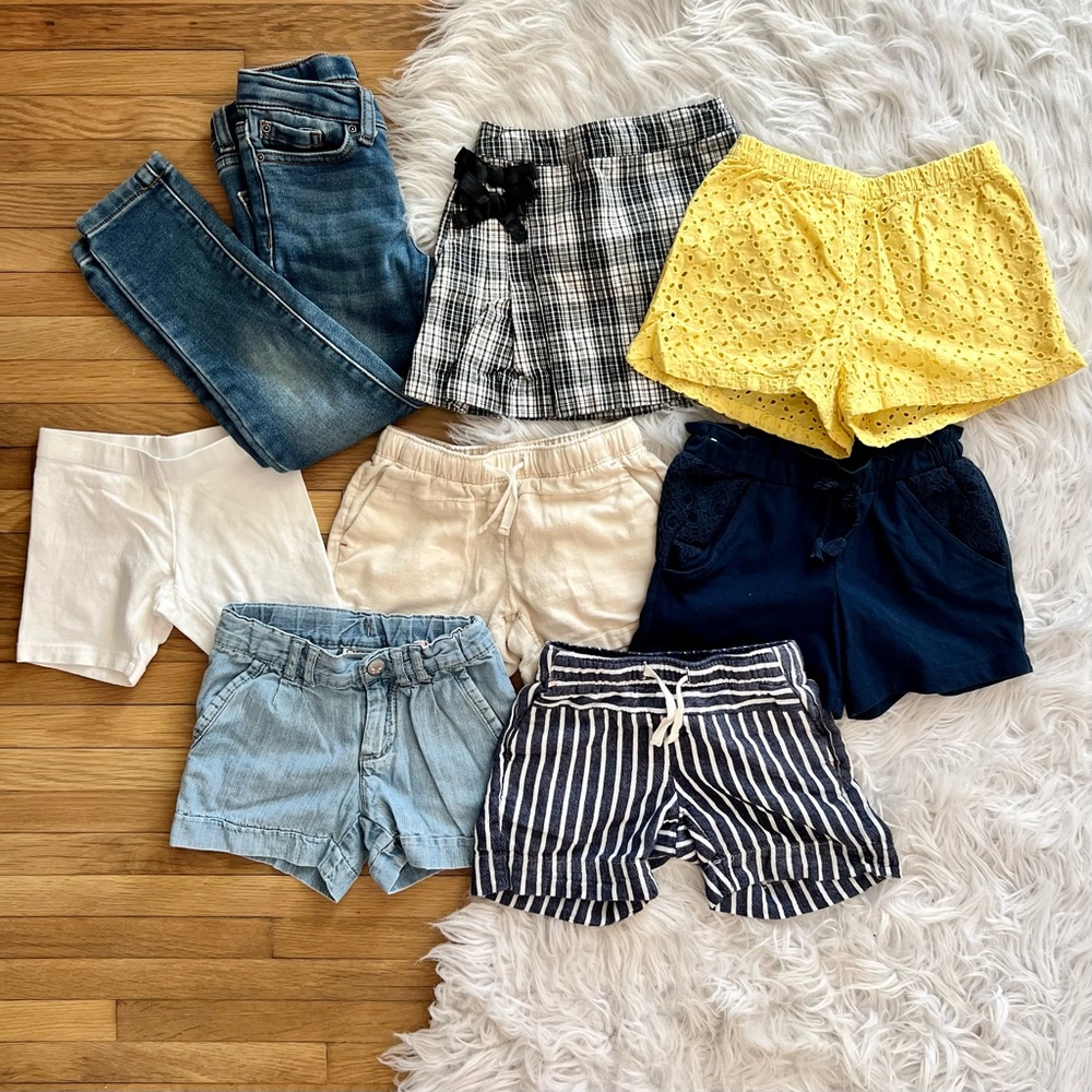Girls spring/summer bottoms lot size 4-5